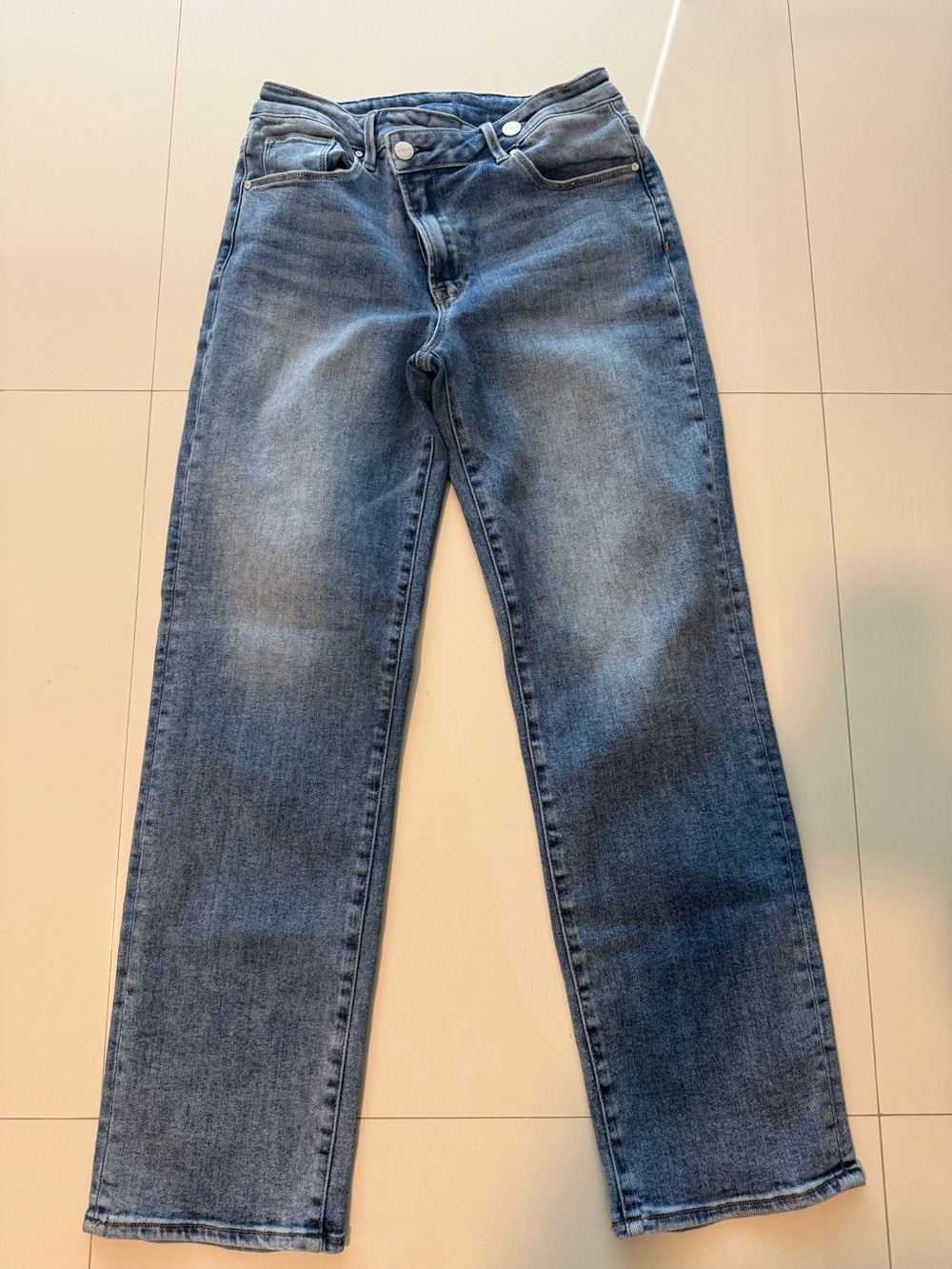 Women Blue Straight-Leg Jeans